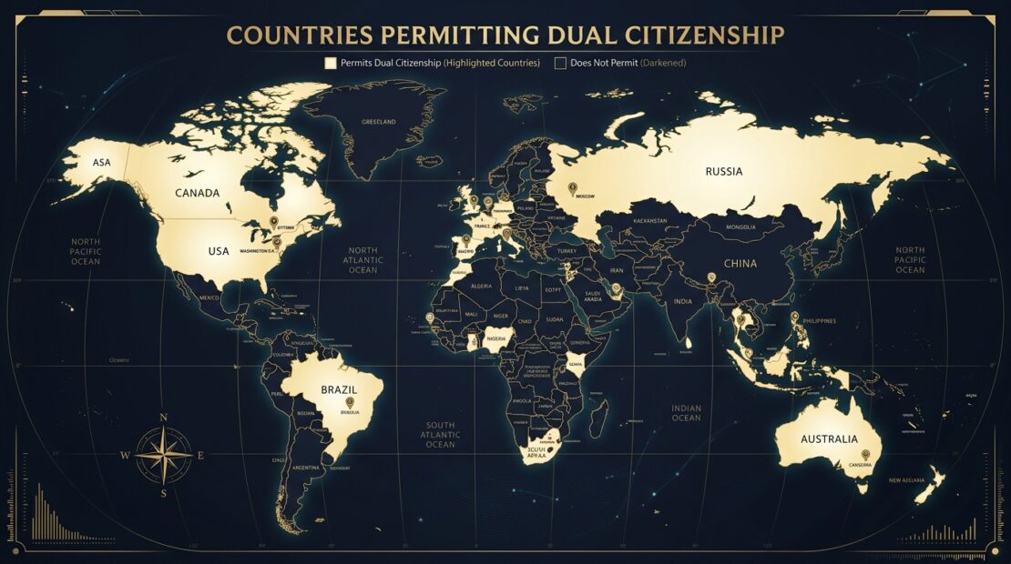 Countries allowing dual citizenship - complete list for investors